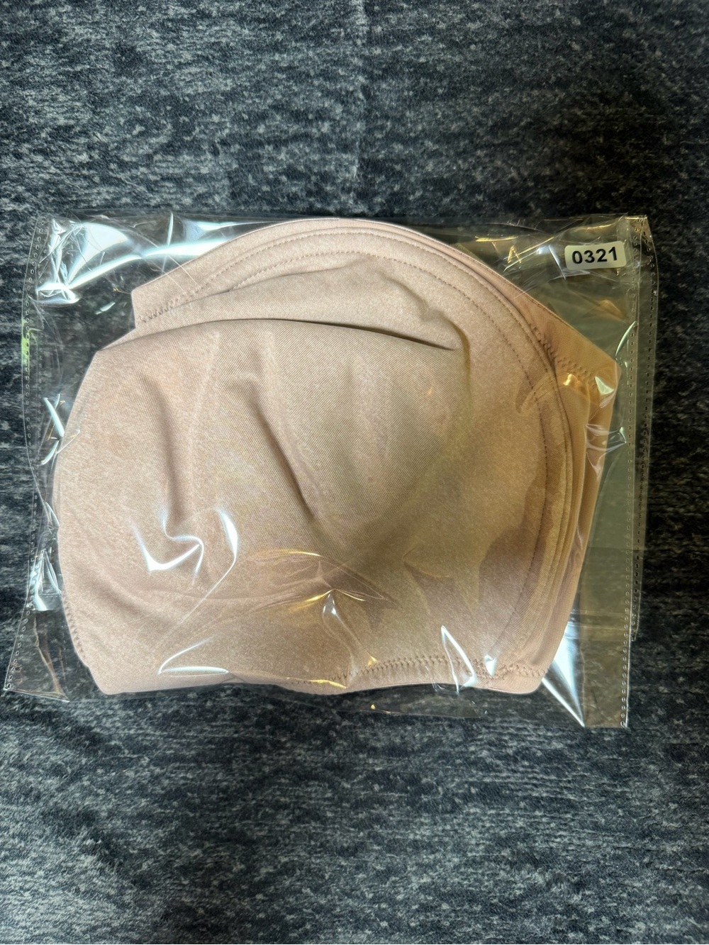 Delimira Front Close Racerback Underwire Bra 40D Cameo Heather NWT - Picture 7 of 7